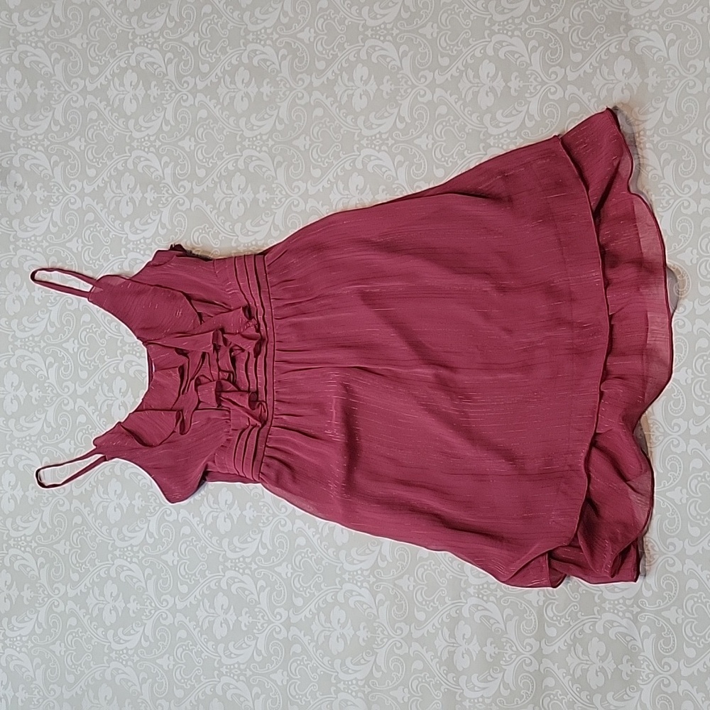 Ruffle Pink Dress